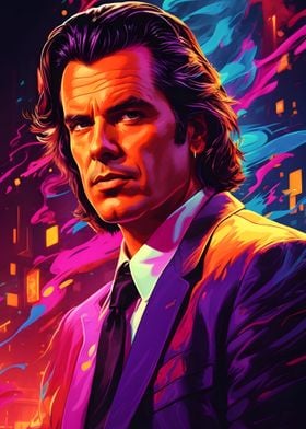 Vincent Vega Poster