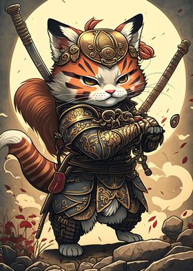 cat samurai