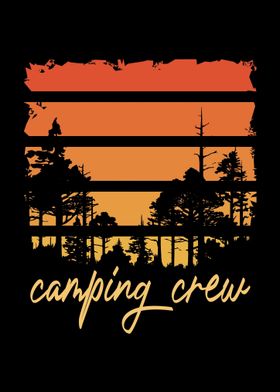 Camping Crew Hiking Camp