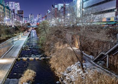 Cheonggyecheon Seoul Korea