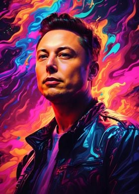 Elon Musk Poster