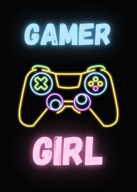 GAMER GIRL NEON