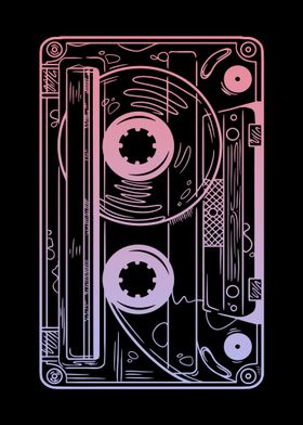 Audio Cassette Music Tape