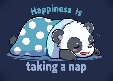 Happiness is Taking a Nap