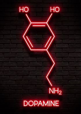 neon Dopamine chemical