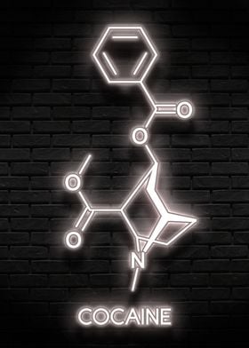 cocaine neon chemical