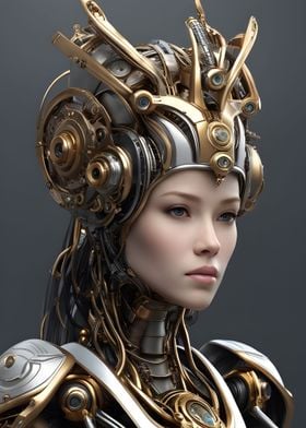 Cyborg Woman Queen