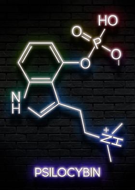 neon psilocybin chemical