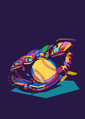 Baseball Kit Pop Art