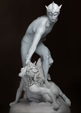 Perseus slaying Medusa