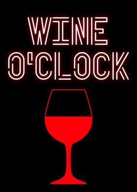 WINE O CLOCK RED