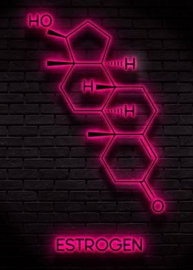 neon estrogen chemical 