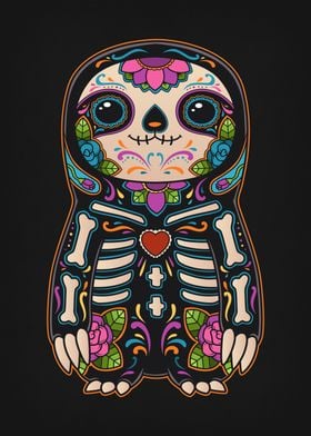 Sloth Sugar Skull