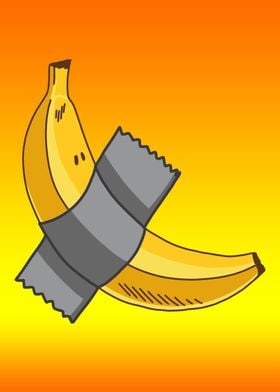 BANANA FRUIT Taped Art