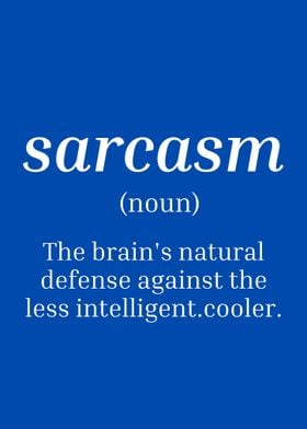 sarcasm definition      