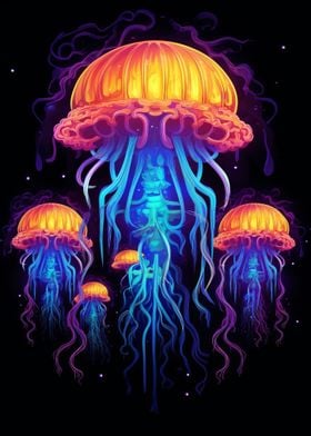 Jellyfish Bioluminescent