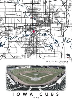 Lowa Cubs Principal Park 