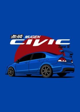 Civic Mugen Type R JDM Car