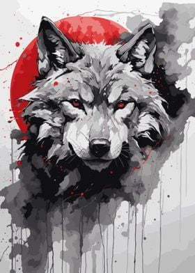 Wolf Japanese style