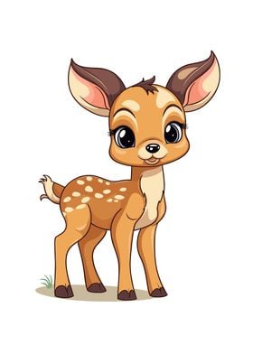 cute deer animal