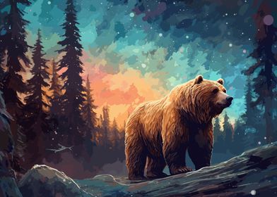 Bear In The Forest