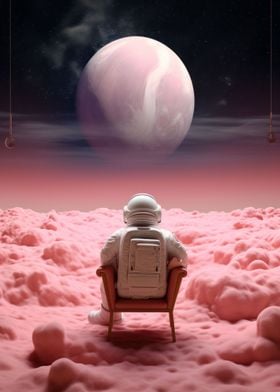 Astronaut Sitting