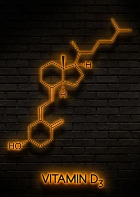 Vitamin D3 Neon Chemical