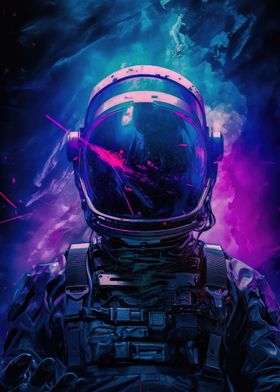 Neon Astronaut