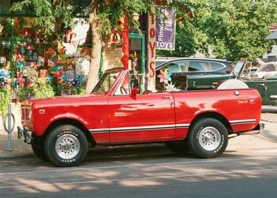 Classic Car Street Photo