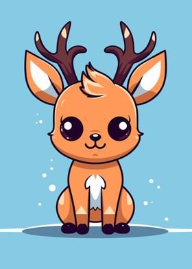 cute deer animal