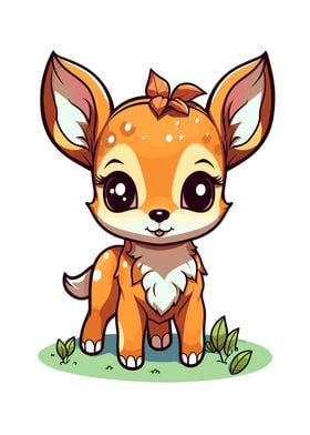 cute deer animal