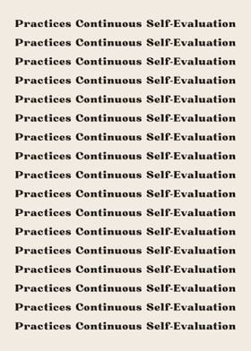 Practices Continuous Self