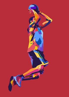 Basketball Pop Art