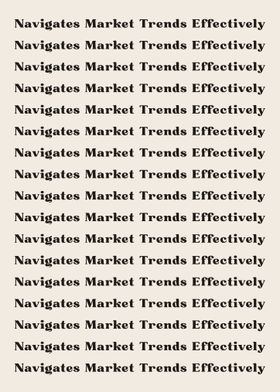 Navigates Market Trends Ef