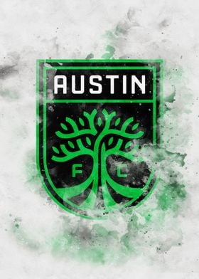 Austin FC Watercolor