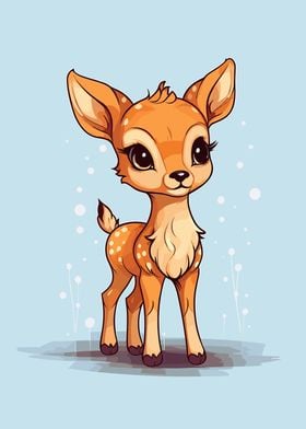 cute deer animal