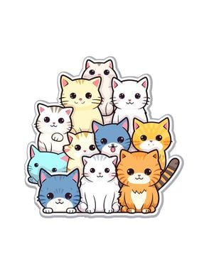 Cats Kawaii Animals