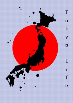 Map japan fan art