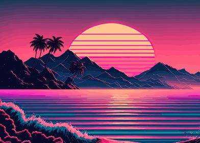 Sunset Beach Landscapes