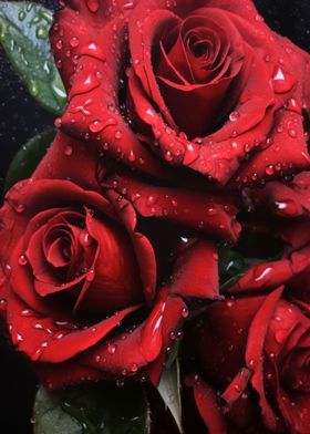 Wet Roses