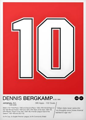 Dennis Bergkamp Minimal