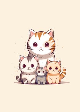 Cats Kawaii Animals