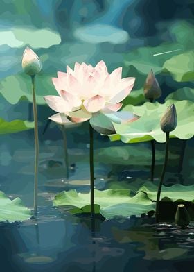 Beautiful Lotus Flower