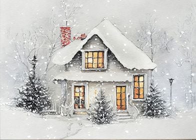 Christmas Art Print