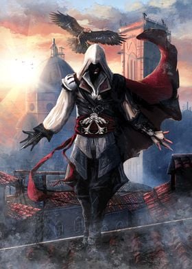 Assassin's Creed Shay Cormac #Displate artwork by artist Mequem