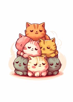 Cats Kawaii Animals