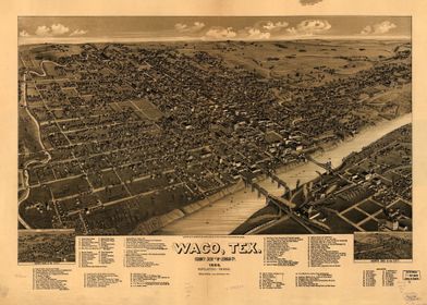 Waco Texas 1886