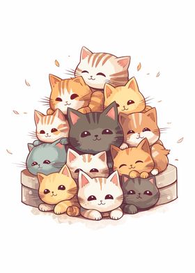 Cats Kawaii Animals