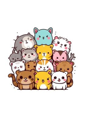 Cats Kawaii Animals