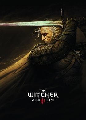 Poster The Witcher - Geralt of Rivia, Wall Art, Gifts & Merchandise